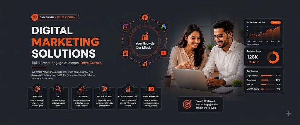 Digital Marketing Solutions Banner